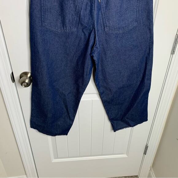 Levi’s line 8 wide leg crop jeans size 30 - Picture 8 of 15